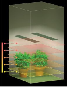 hortiONE 600 Effiziente LED Pflanzenlampe 32 100x100 2xhortiONE600 100 100x100-2xhortiONE600-100